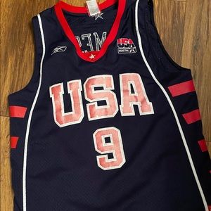 Team USA NBA LeBron James Basketball Jersey